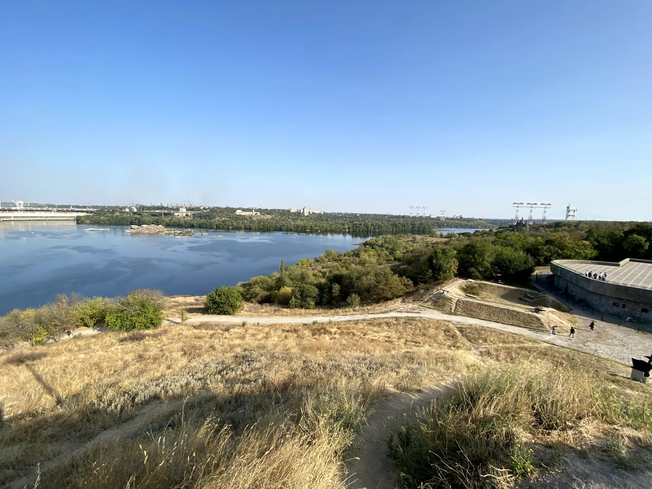 Вид з пагорба Єдності